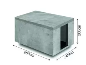 piwnice betonowe 200x300x227